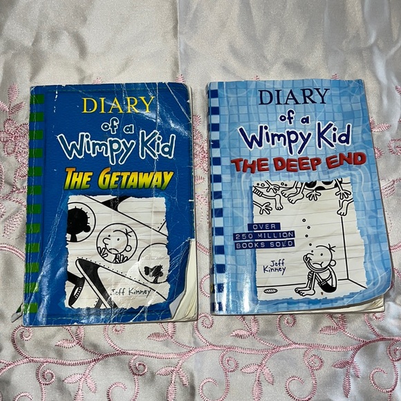 Toys Diary Of A Wimpy Kid Book Set Poshmark